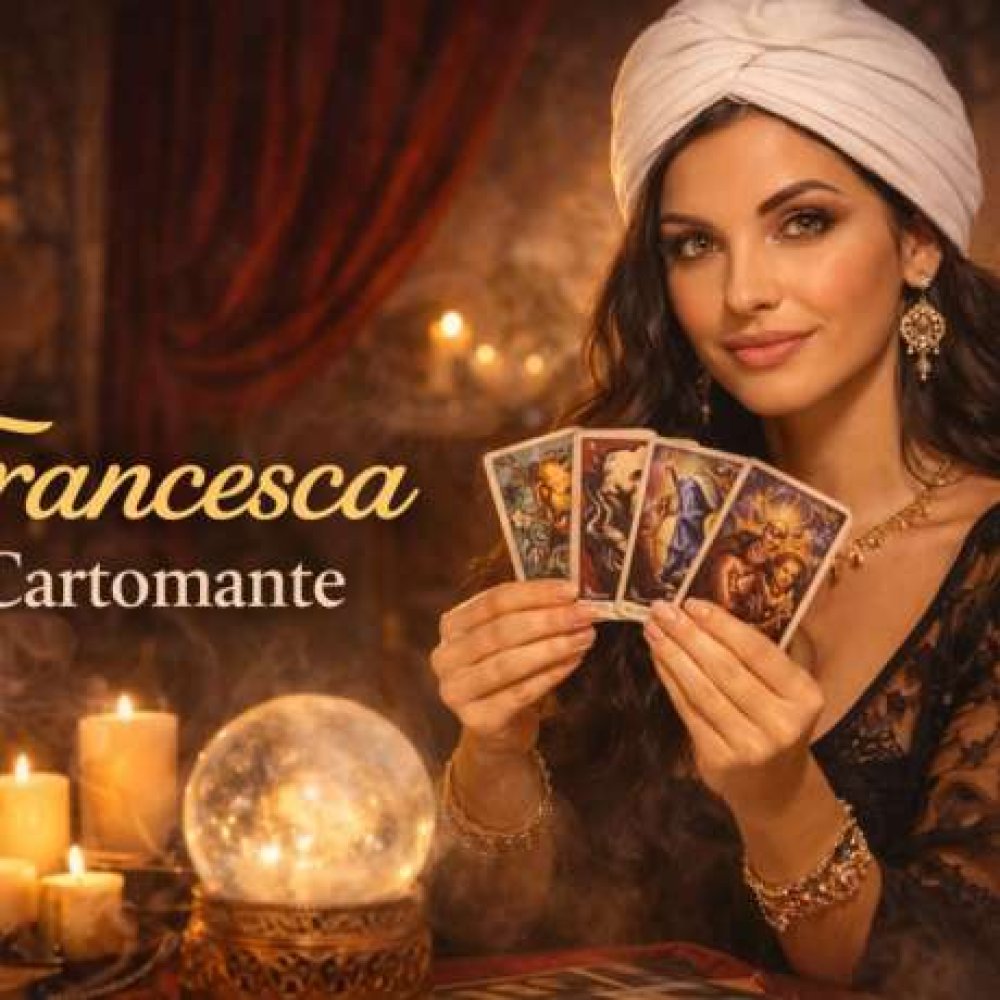 Cartomante Francesca risponde su amore e fortuna - Donna Cerca Uomo a Roma
