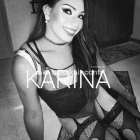 PORTA TERRA-APPENA ARRIVATA KARINA TRANS BELLA MOLTO SEXY E FEMMINILE MOLTO DOLCE È GENTILISSIMA XL